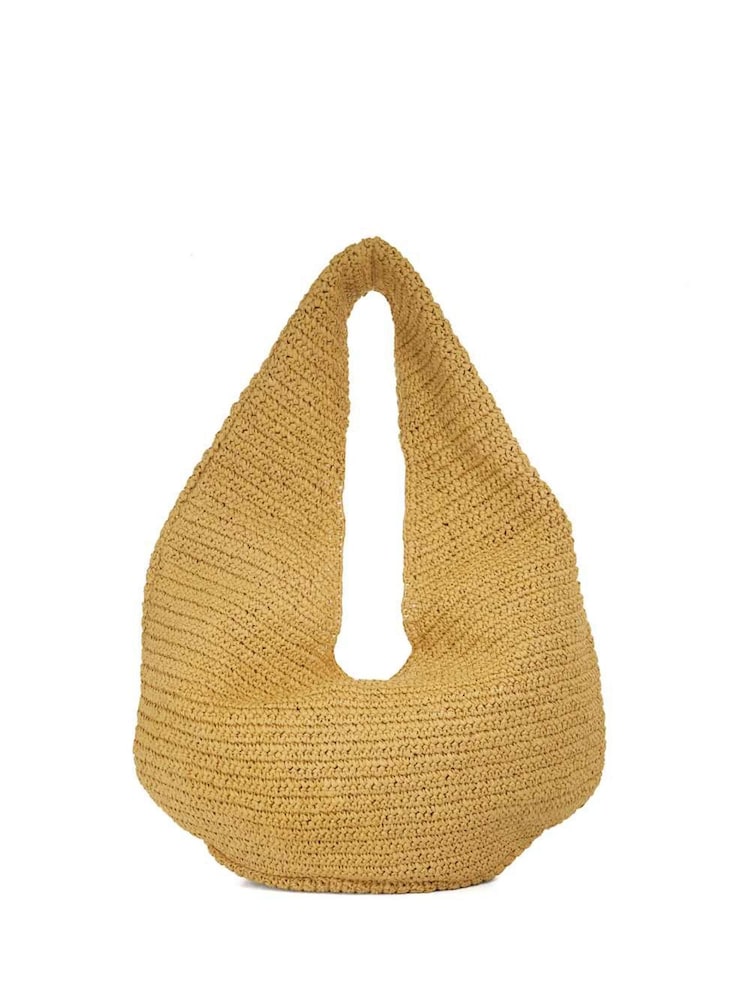 Dune London Natural Oversized Dangerous Scoop Shoulder Bag - Image 2 of 4