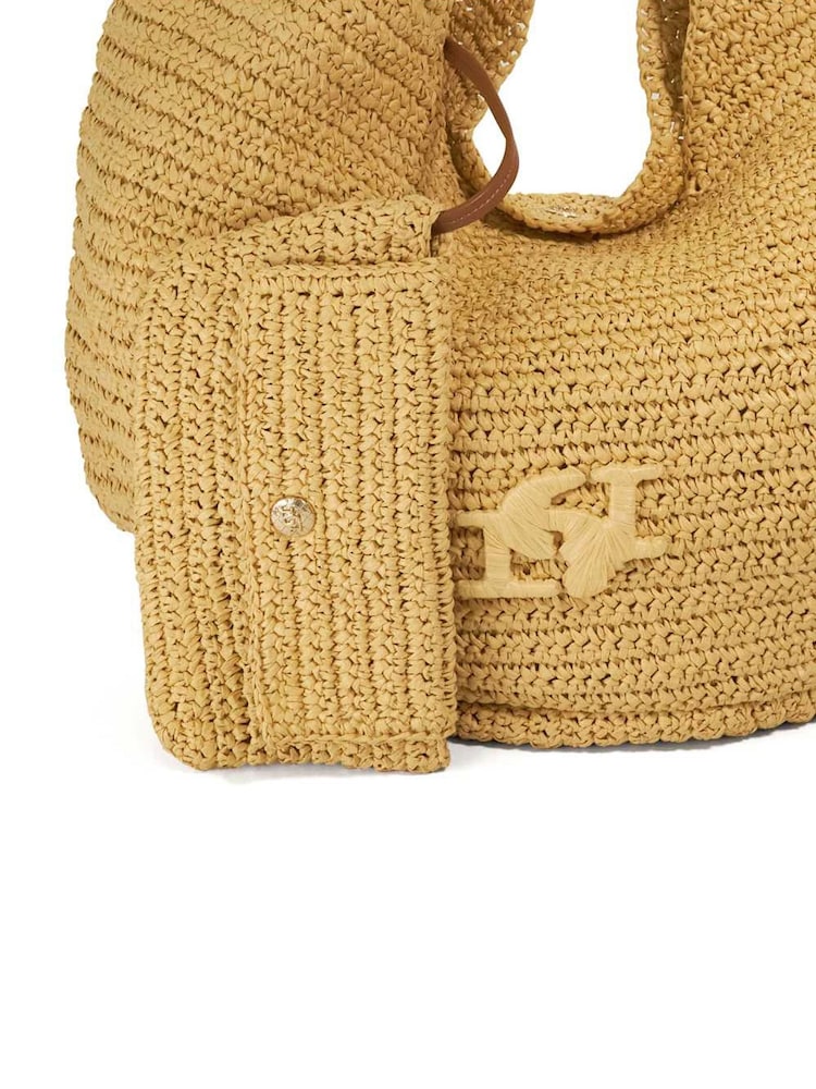Dune London Natural Oversized Dangerous Scoop Shoulder Bag - Image 4 of 4