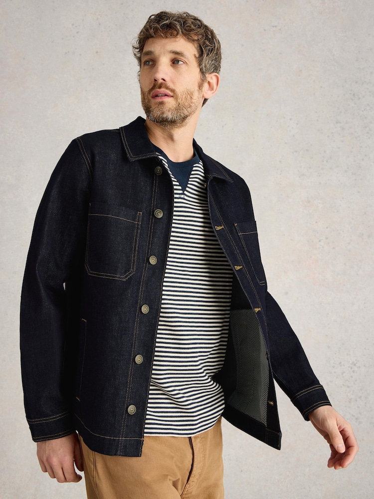 White Stuff Denim Chore Jacket - Imagen 1 de 6 White Stuff Denim Chore Jacket - Imagen 1 de 6