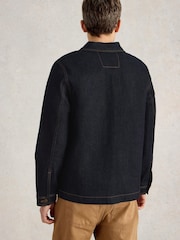 White Stuff Blue Denim Chore Jacket - Image 2 of 6