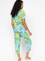 طقم بيجامة بكم طويل وتصميم مربعات من Cyberjammies - صورة 2 من 3