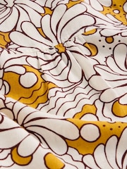 White Stuff Yellow Otto Linen Blend Dress - Image 6 of 6