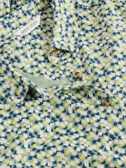 White Stuff Dark Green Rua Jersey Shirt Dress - Image 6 of 6
