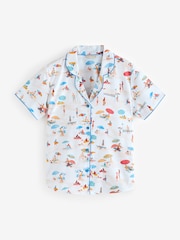 Cyberjammies Sandy Beachscape Print Shorty Set - صورة 2 من 3
