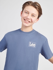 Lee Blue Boys Supercharged 100% Cotton T-Shirt - Image 6 of 10