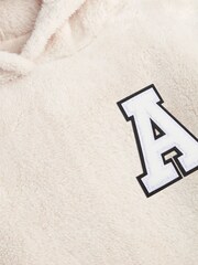 Alphabet Personalised Womens fluffy Fleece Joggers - Image 4 of 5
