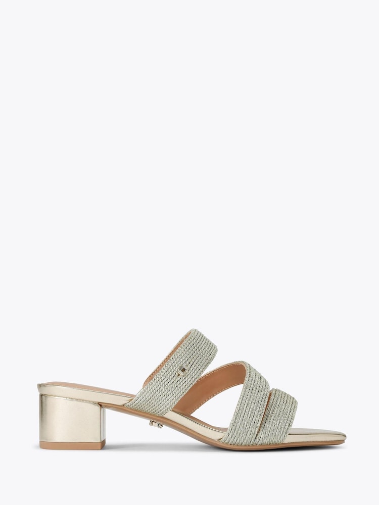 Carvela Gala Block Mule Jewel Sandals - Image 1 of 4