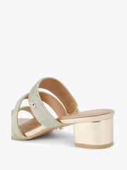 Carvela Gala Block Mule Jewel Sandals - Image 2 of 4