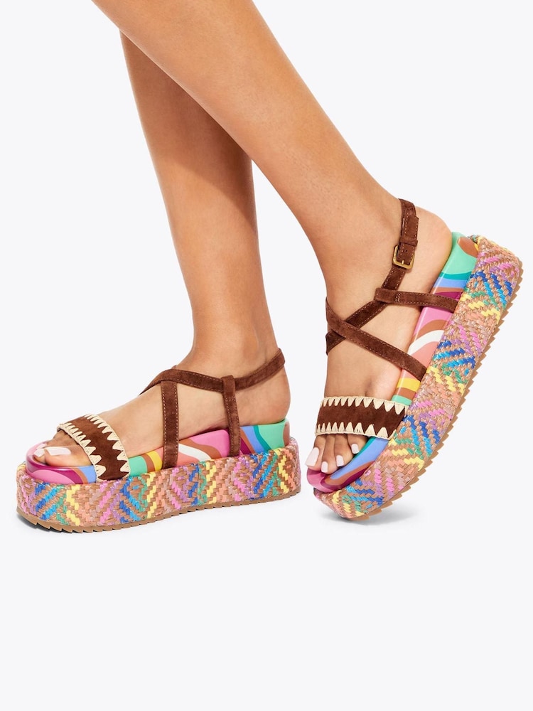 Kurt Geiger London Chelsea Flatform Sandals - Image 1 of 5