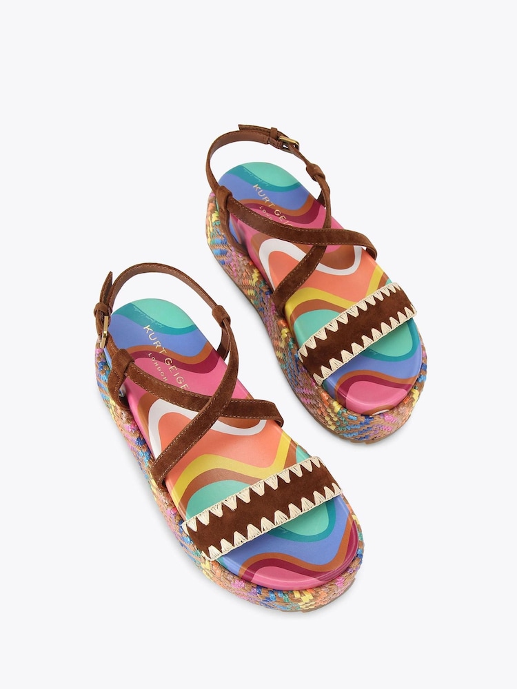 Kurt Geiger London Chelsea Flatform Sandals - Image 3 of 5
