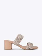 فضي - Carvela Carvela Twisted Sandals - صورة 5 من 5
