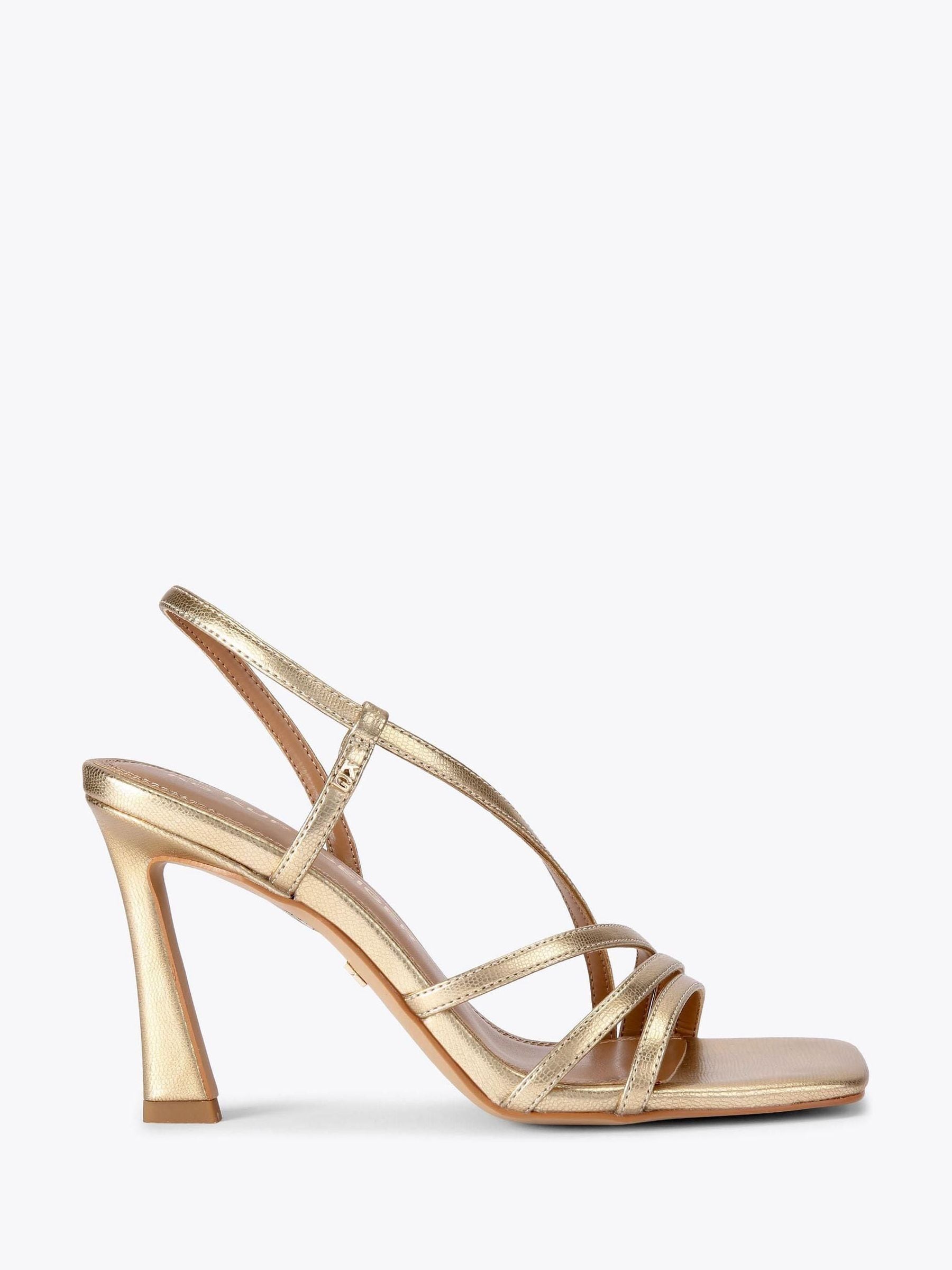 Buy KG Kurt Geiger Gold Sweetie Sandals from Next USA