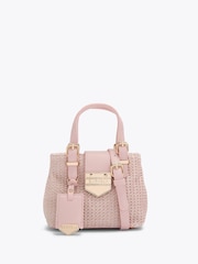 Rosa - Carvela Maria Micro Weave Bag - Imagen 1 de 4