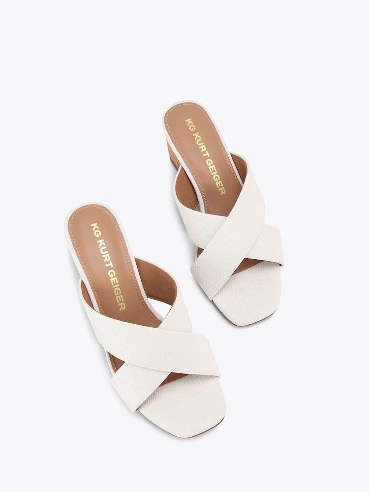 Kg Kurt Geiger Cream Avril Sandals - Image 2 of 5