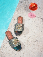 Kurt Geiger London Chelsea Flat Sandals - Image 5 of 5