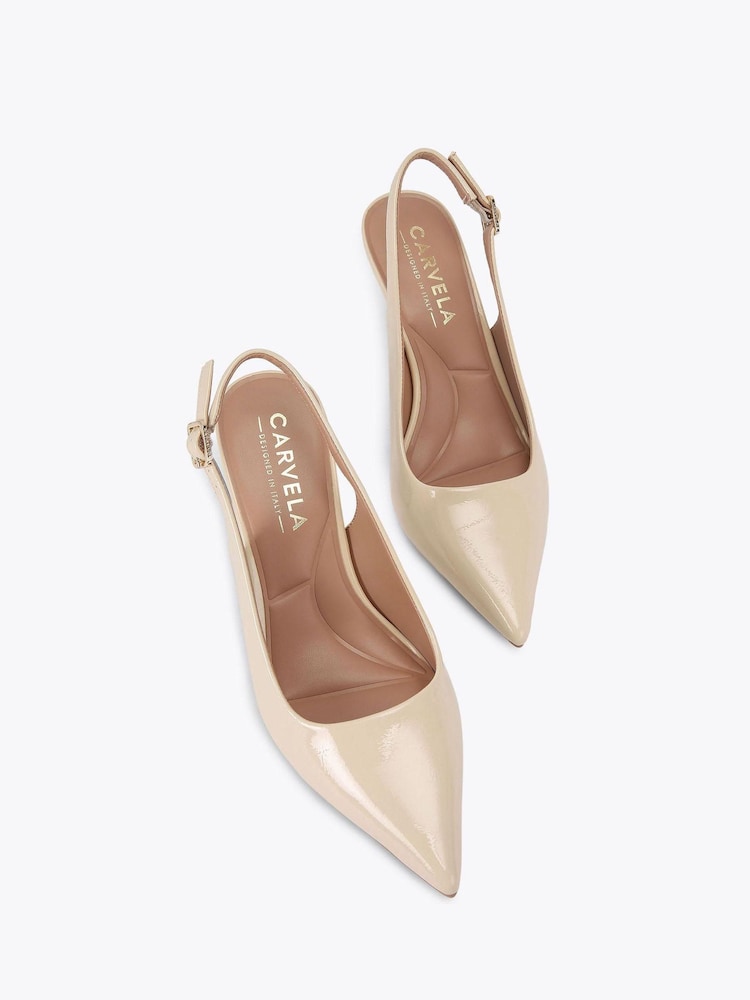 Lahka Kremna barva - Carvela Spirit Sling Cream Shoes - Slika 2 iz 4 Lahka Kremna barva - Carvela Spirit Sling Cream Shoes - Slika 2 iz 4
