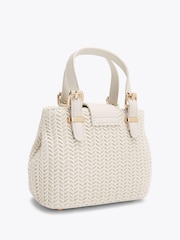Crema - Carvela Maria Micro Weave Bag - Imagen 2 de 4