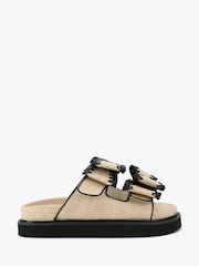 KG Kurt Geiger Natural Robbie Sandals - Image 2 of 4