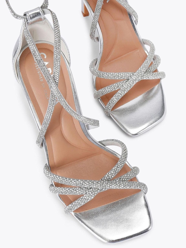 Carvela Paparazzi Tie Sandals - Image 3 of 4