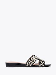 Carvela Gala Capri Mule Black Sandals - Image 2 of 5