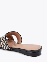 Carvela Gala Capri Mule Black Sandals - Image 4 of 5