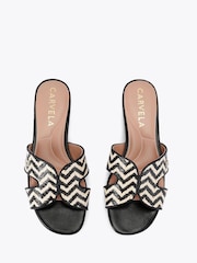 Carvela Gala Capri Mule Black Sandals - Image 5 of 5