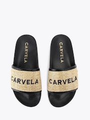 Carvela Sorrento Slider Black Sandals - Image 2 of 4