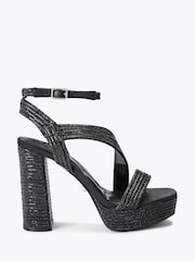 Carvela Gold Gala Platform Sandals - Image 2 of 5