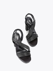 Carvela Gold Gala Platform Sandals - Image 3 of 5