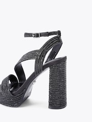 Carvela Gold Gala Platform Sandals - Image 4 of 5