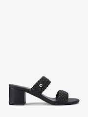 Carvela Twisted Black Sandals - Image 1 of 4