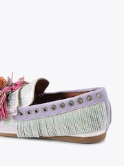 Kurt Geiger London Pom Pom Moccasin Pumps - Image 3 of 4