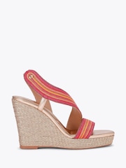 وردي - Carvela Gala Wedge Sandals - صورة 1 من 4