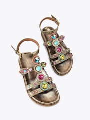 Kurt Geiger London Bronze Octavia Flexi Gladiator Sandals - Image 2 of 4