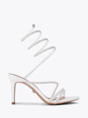 Carvela Pink Spiral 80 Sandals - Image 2 of 5