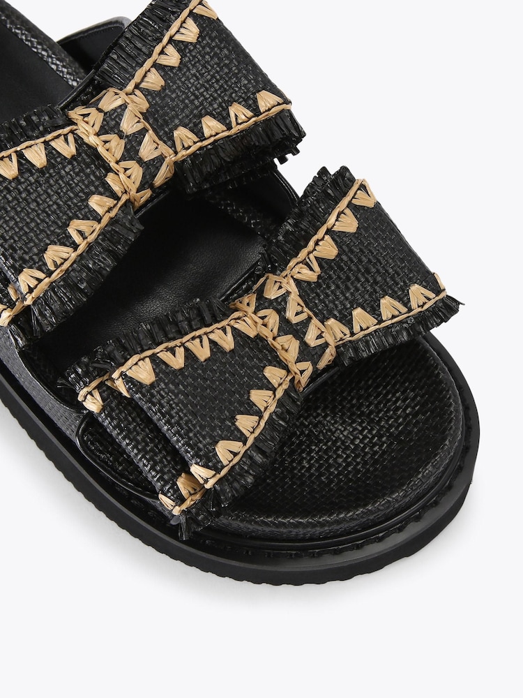 KG Kurt Geiger Natural Robbie Sandals - Image 3 of 4