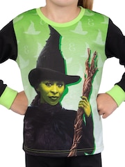 Character Pink Wicked Elphaba And Glinda Pyjamas 2 Pack - Image 7 of 11