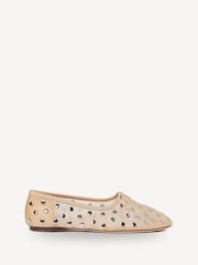 Loeffler Randall Cream Landon Soft Ballet Flats - Image 1 of 5