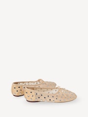 Loeffler Randall Cream Landon Soft Ballet Flats - Image 4 of 5