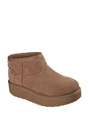 Skechers Brown Keep Cozy Boots - Image 3 of 5