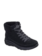 črna - Skechers gležnjarji Glacial Ultra - Slika 2 iz 5