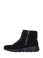 črna - Skechers gležnjarji Glacial Ultra - Slika 3 iz 5