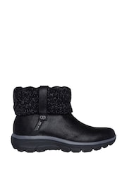 Skechers Black Slip Ins: Easy Going Cozy Weather 2 Boots - Image 1 of 5