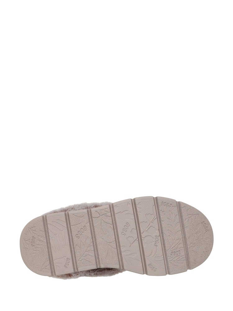 Skechers Grey Keepsakes Lite Cozy Blend Slippers - Image 5 of 5 Skechers Grey Keepsakes Lite Cozy Blend Slippers - Image 5 of 5