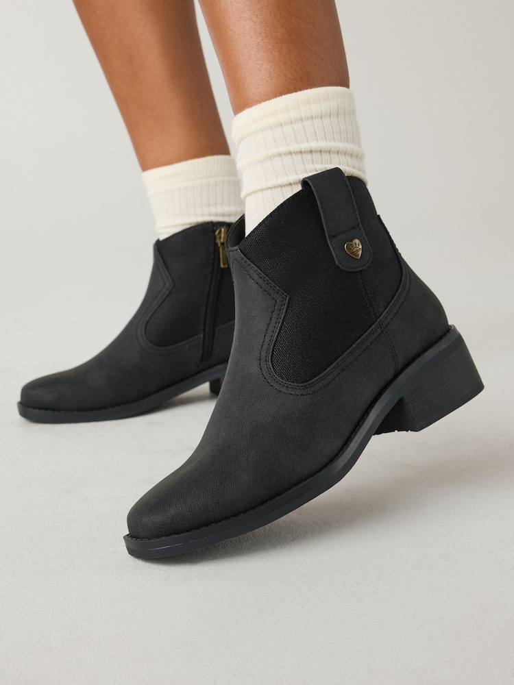 Skechers Black Bobs Wander Luxe Desert Glam Boots - Image 1 of 9 Skechers Black Bobs Wander Luxe Desert Glam Boots - Image 1 of 9