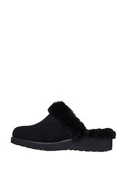 Skechers Black Keepsakes Wedge Time To Cruise Slippers - Image 2 of 5