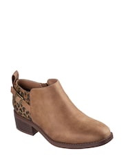 Skechers Brown Bobs Wander Luxe Desert Glam Boots - Image 3 of 5