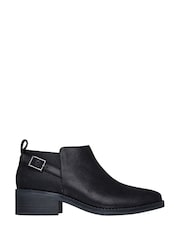 Skechers Black Bobs Wander Luxe Desert Glam Boots - Image 1 of 5