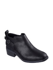 Skechers Black Bobs Wander Luxe Desert Glam Boots - Image 4 of 5