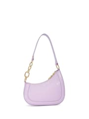 Dune London Purple Small Direction Smart Scoop Shoulder Bag - Image 3 of 5